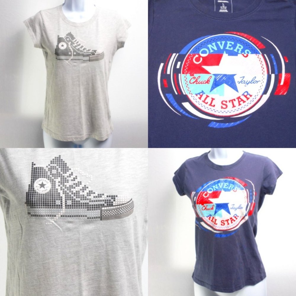 Converse TWO T-Shirt Bundle Size Youth L